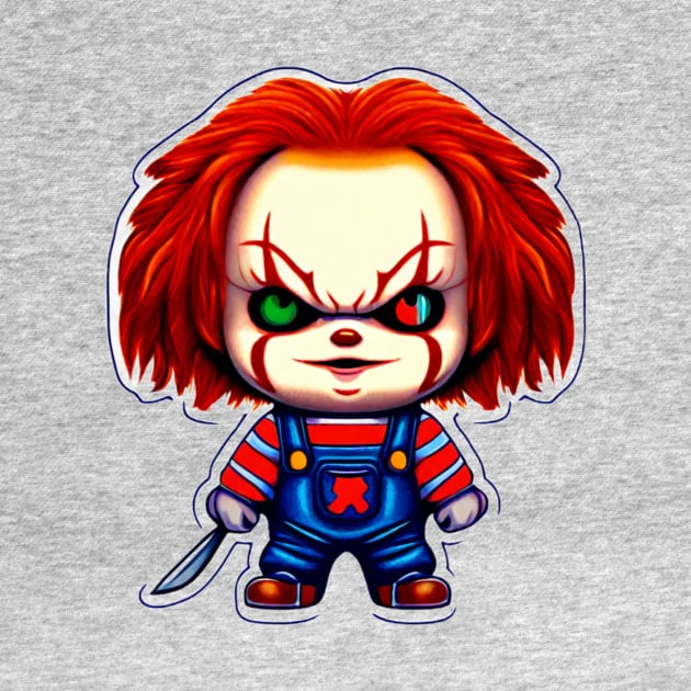 Chucky warrior art by kebzkan247